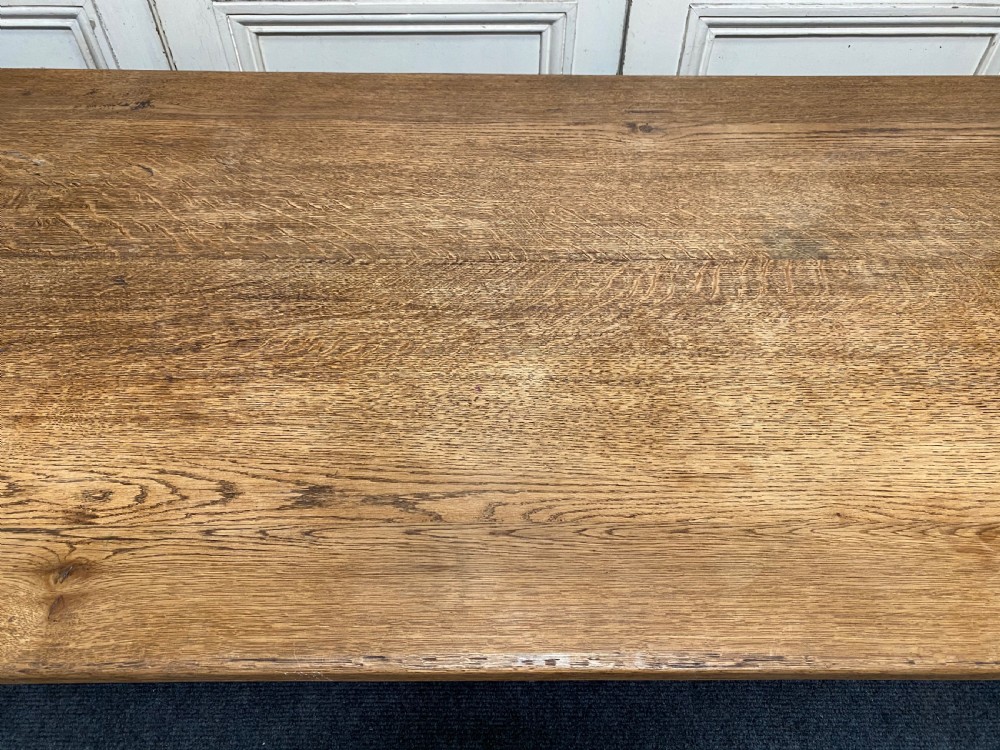 Large French Farmhouse Refectory Dining Table  View XIV