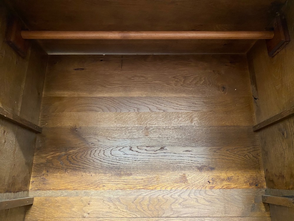 French Bleached Oak Wardrobe  View V