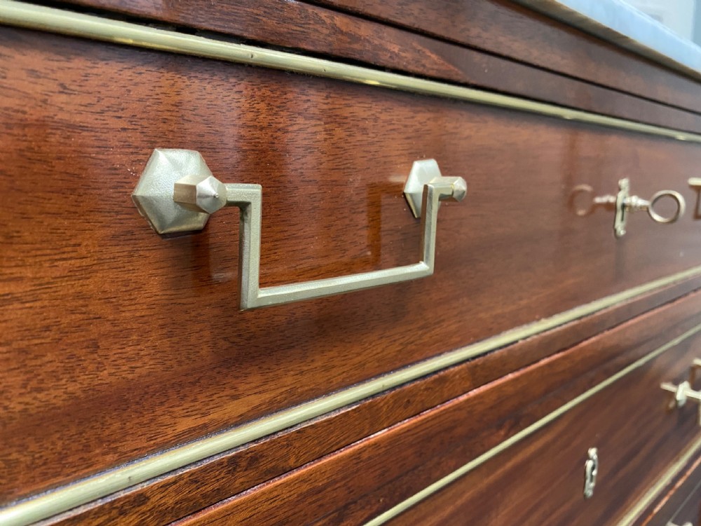 French Marble Top Chest of Drawers View XI