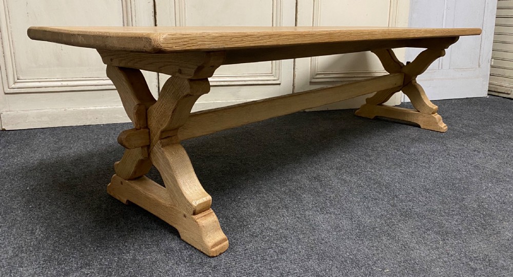 French Farmhouse Oak Coffee Table View II
