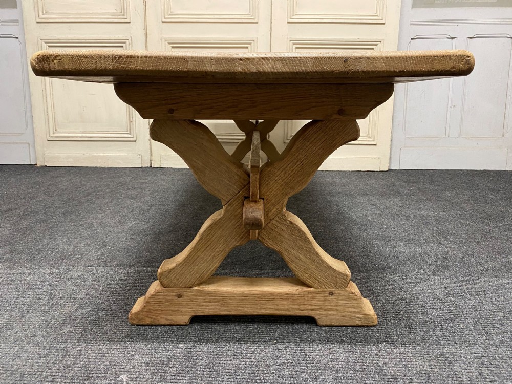 French Farmhouse Oak Coffee Table View VI