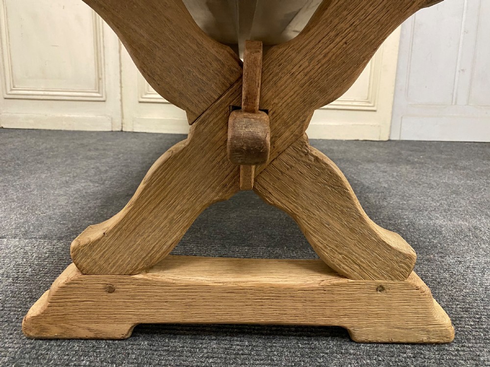 French Farmhouse Oak Coffee Table View VIII