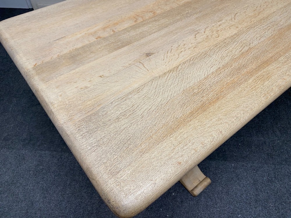 French Farmhouse Bleached Oak Table View XIII