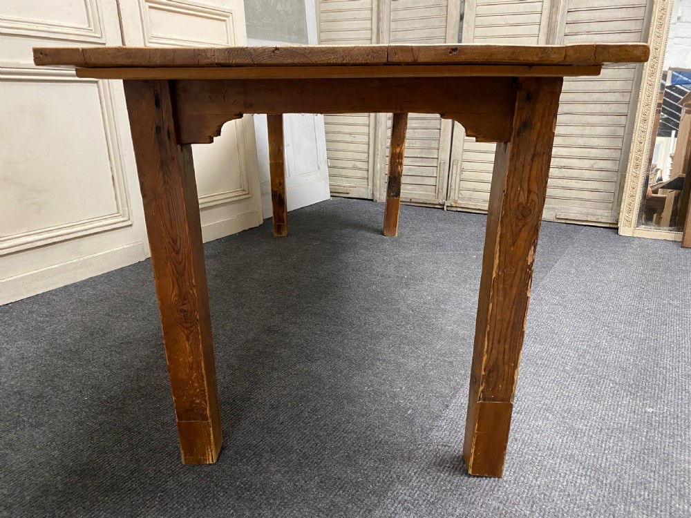 19th C Pine Kitchen Table  View IX