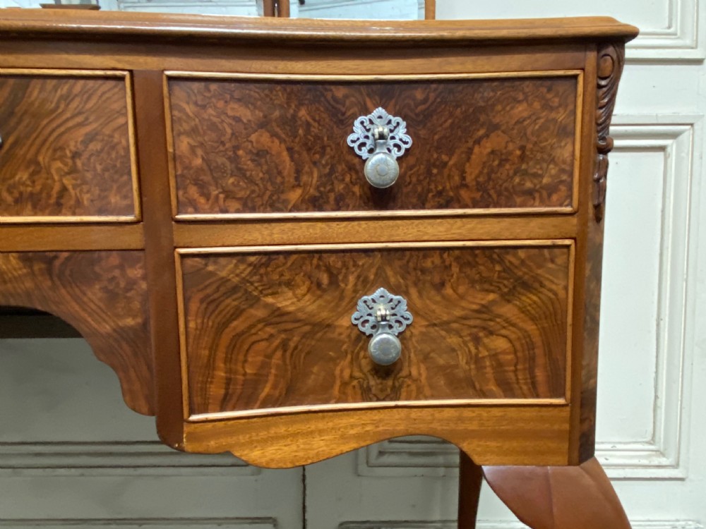 Burr Walnut Dressing Table View V
