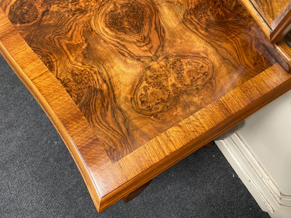 Burr Walnut Dressing Table View IX