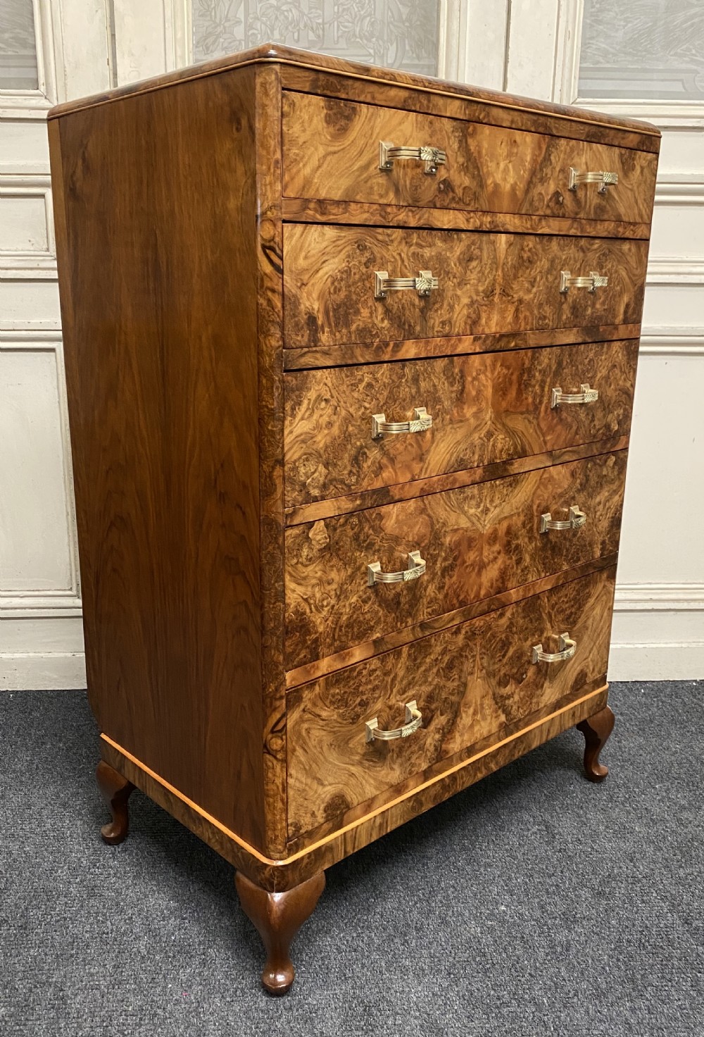Superb Art Deco Chest of Drawers View XI