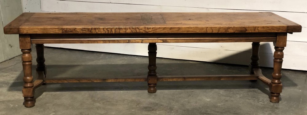 Superb Long French Farmhouse Table