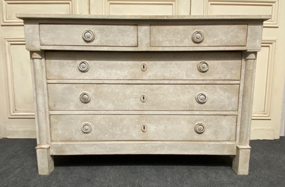 French Empire Chest of Drawers View II
