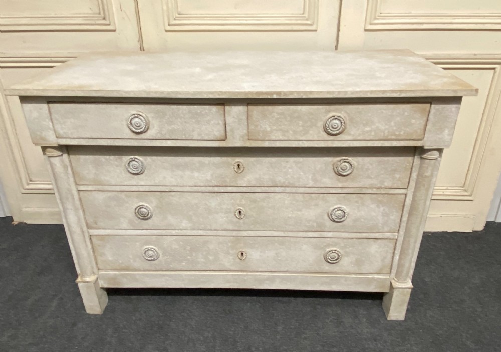 French Empire Chest of Drawers View III