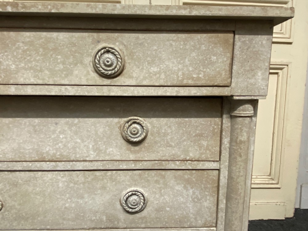 French Empire Chest of Drawers View X