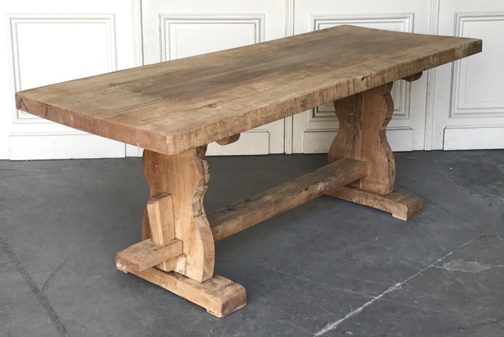 Rustic French Oak Farmhouse Table