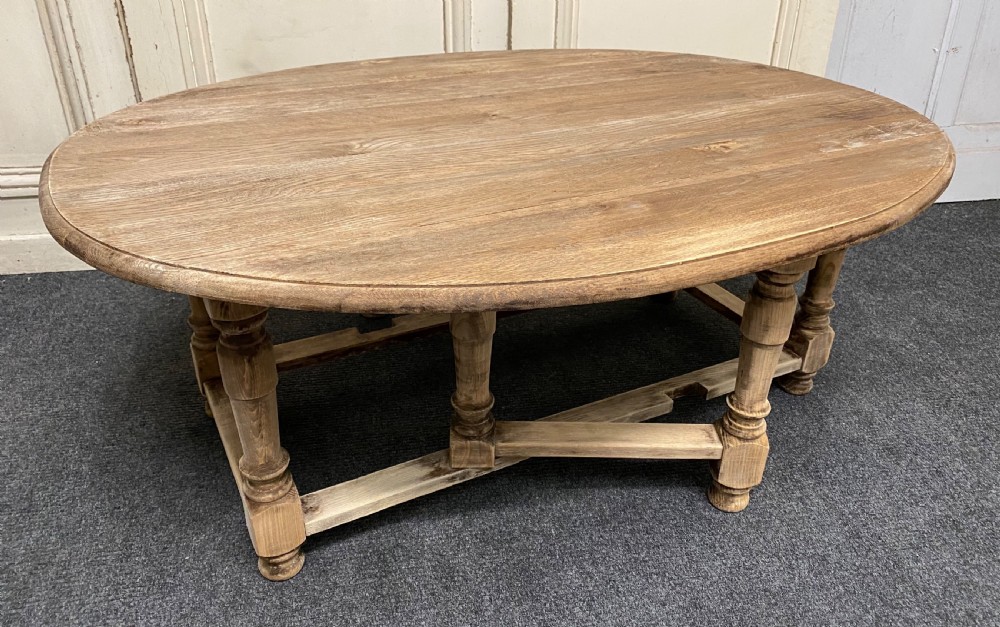 Large Oak Coffee Table