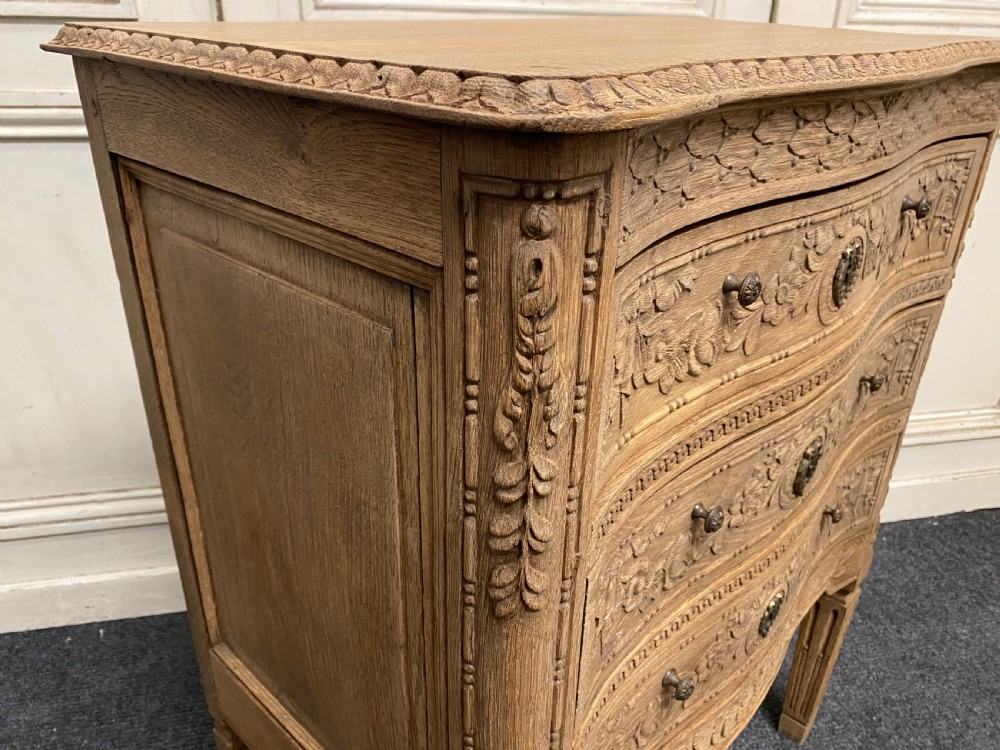 French Bleached Oak Chest of Drawers  View VI