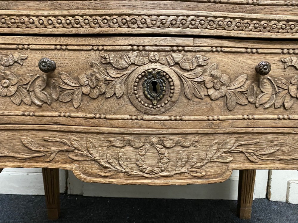 French Bleached Oak Chest of Drawers  View X