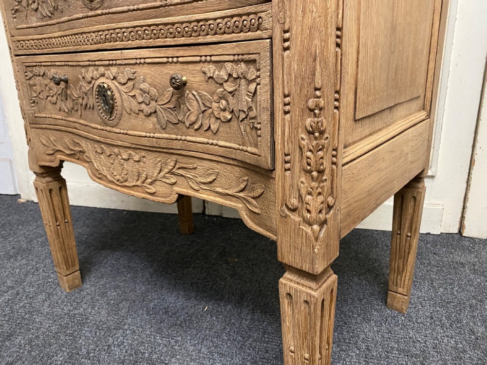 French Bleached Oak Chest of Drawers  View XI