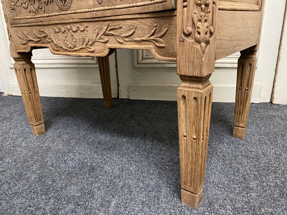 French Bleached Oak Chest of Drawers  View XII