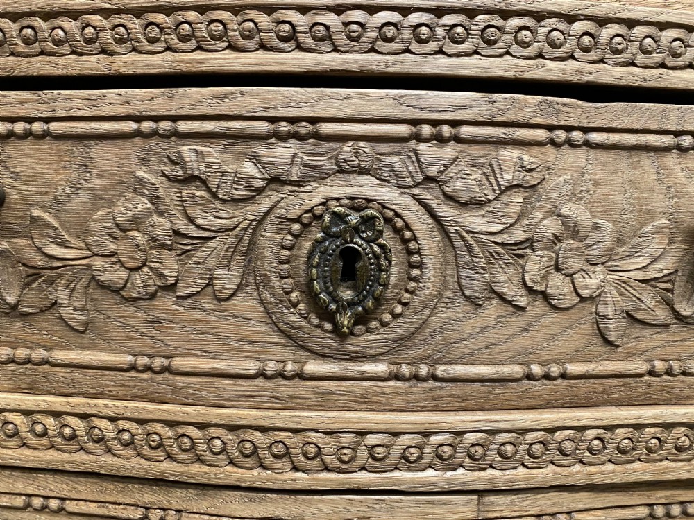 French Bleached Oak Chest of Drawers  View XIII