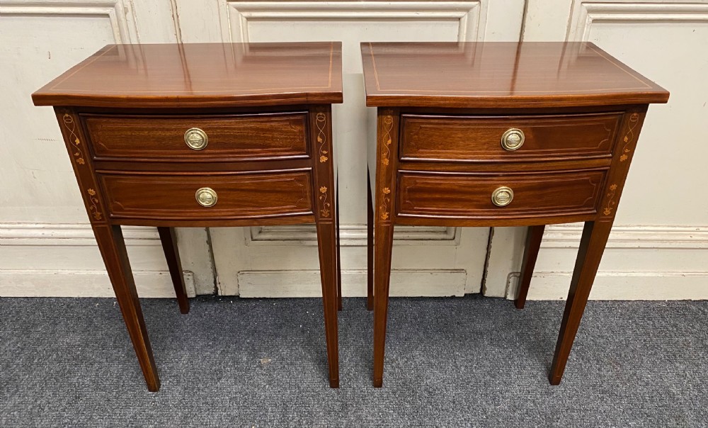 Pretty Pair Bedside Tables View IV