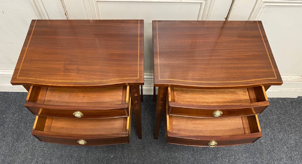 Pretty Pair Bedside Tables View V
