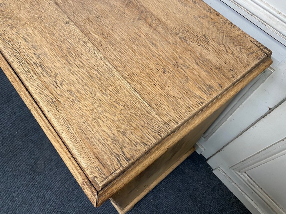 18th C Bleached Oak Chest of Drawers View XIII