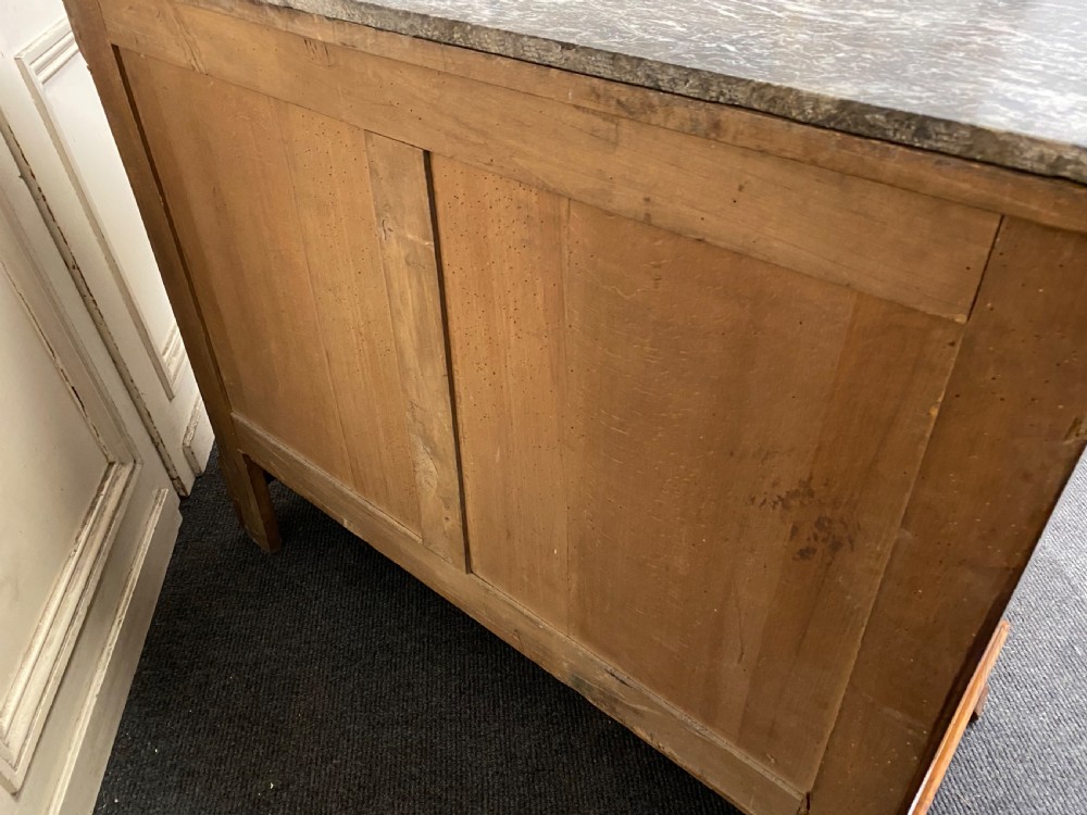 Fine Walnut French Marble top Chest View XVIII