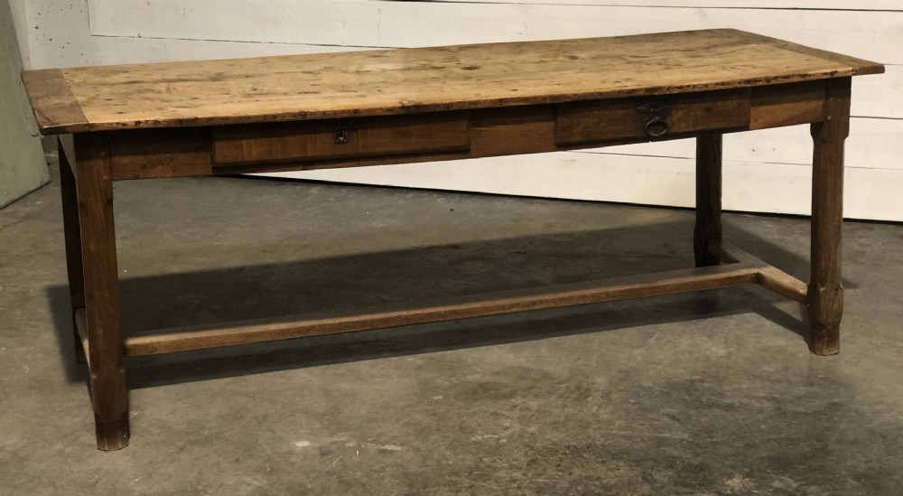 Early Chestnut Farmhouse Table