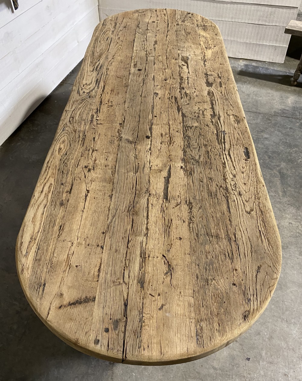 Large Rustic French Farmhouse Dining Table  View III