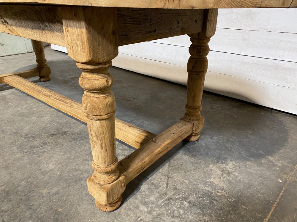Large Rustic French Farmhouse Dining Table  View X