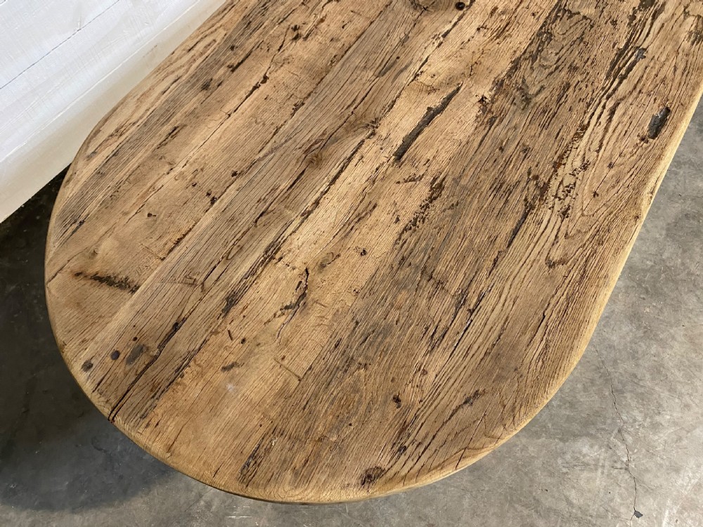 Large Rustic French Farmhouse Dining Table  View XV