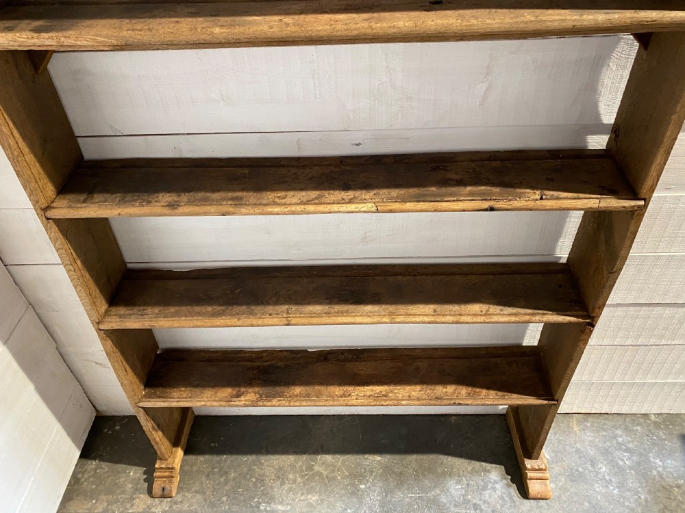 Rustic French Oak Bookshelves View VI
