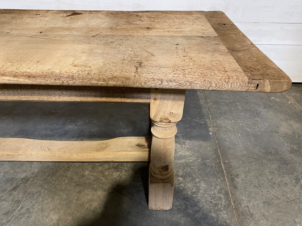Long Rustic Oak French Farmhouse Table View XII