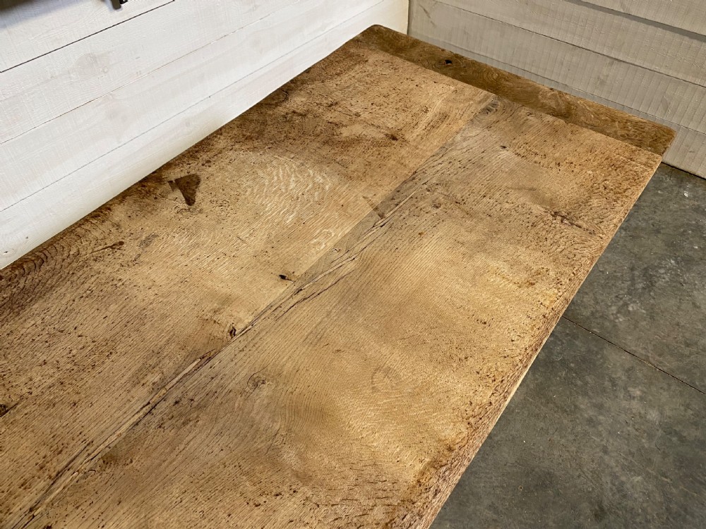 Long Rustic Oak French Farmhouse Table View XVI