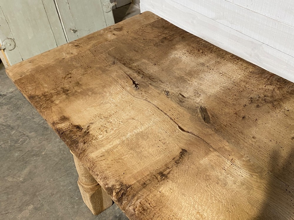 Long Rustic Oak French Farmhouse Table View XVII