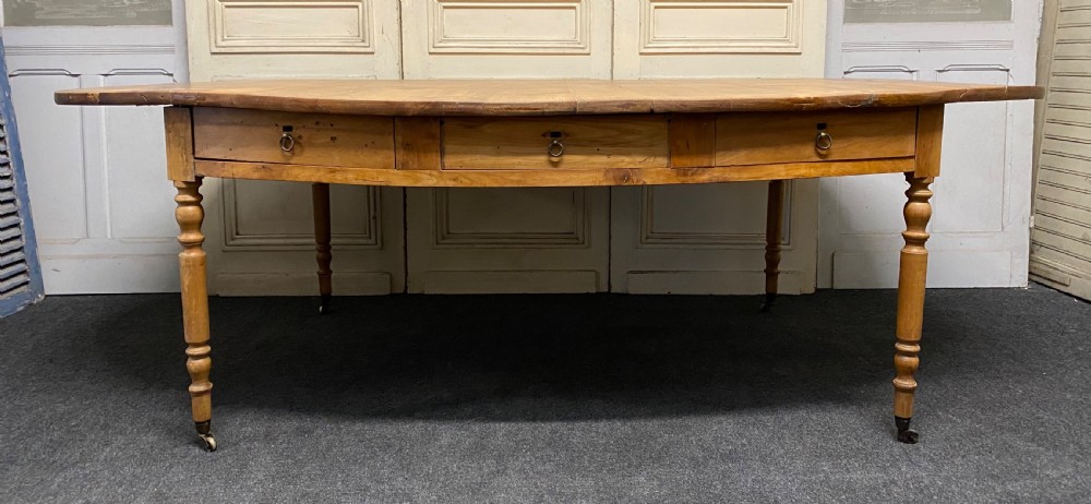 Huge French Oval Farmhouse Table View IV