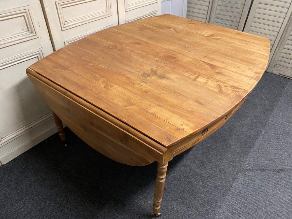 Huge French Oval Farmhouse Table View VII