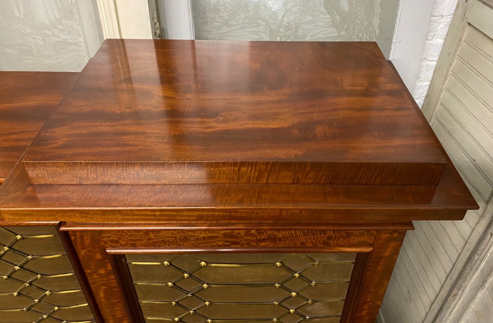 Fine Important William IV Side Cabinet View XI