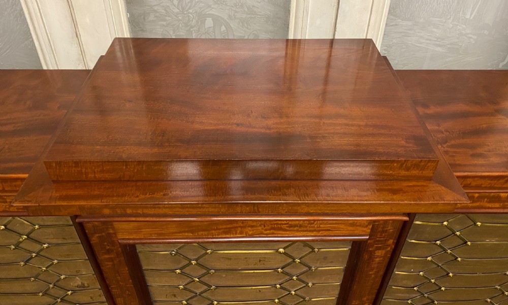 Fine Important William IV Side Cabinet View XII