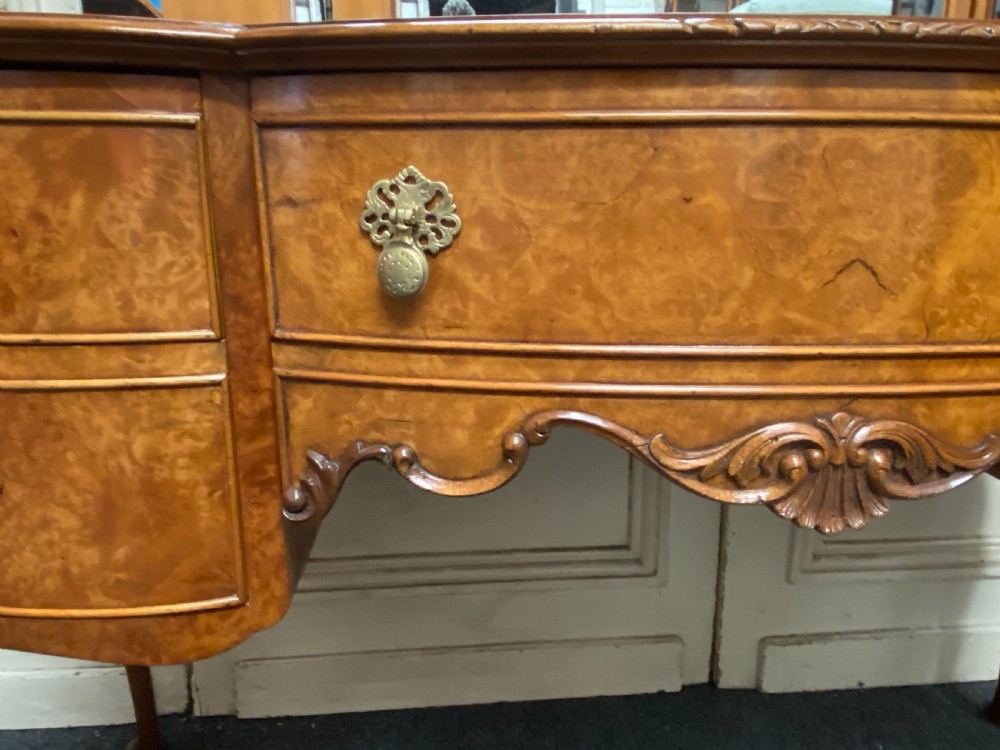Quality Burr Walnut Dressing Table View X