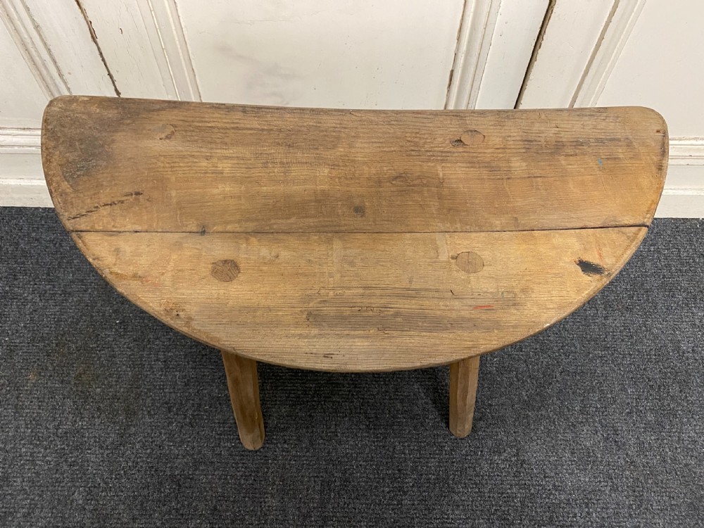 Early Primitive Lamp Table View III