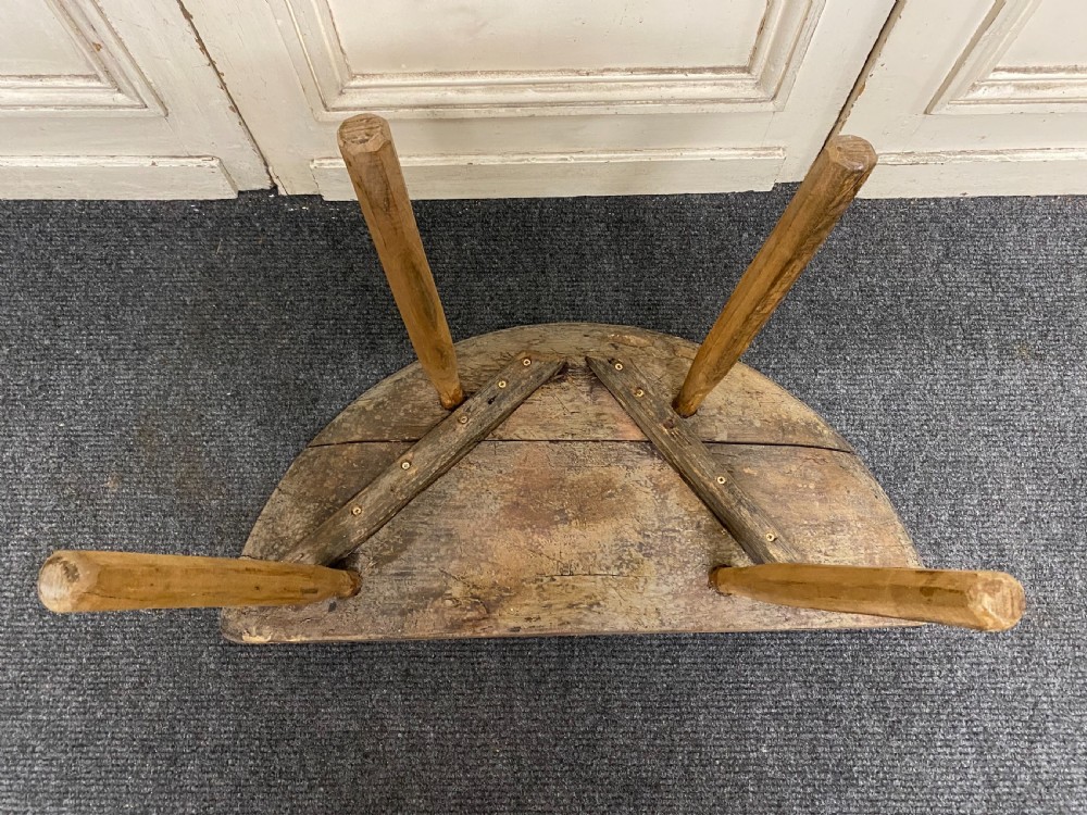 Early Primitive Lamp Table View IV