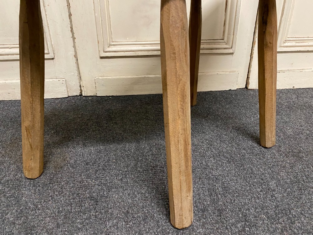 Early Primitive Lamp Table View VIII