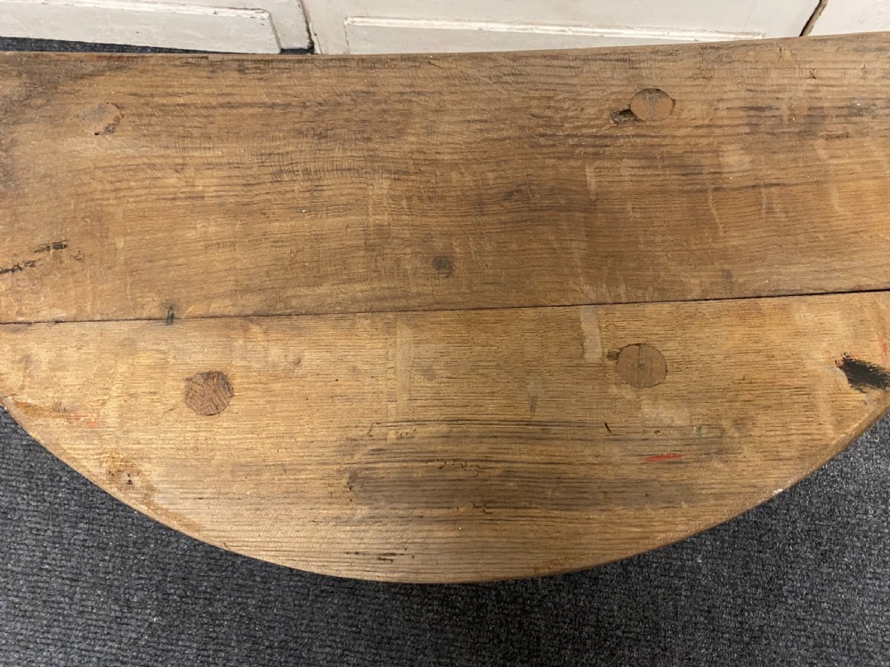 Early Primitive Lamp Table View X
