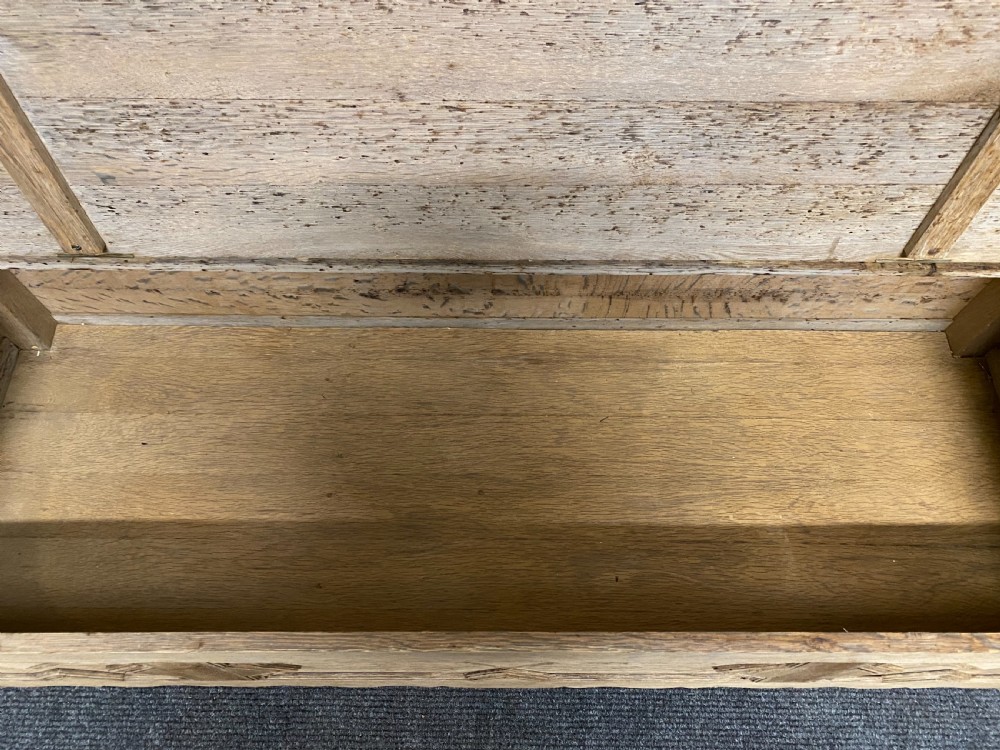 Bleached Oak Hall Bench View IV