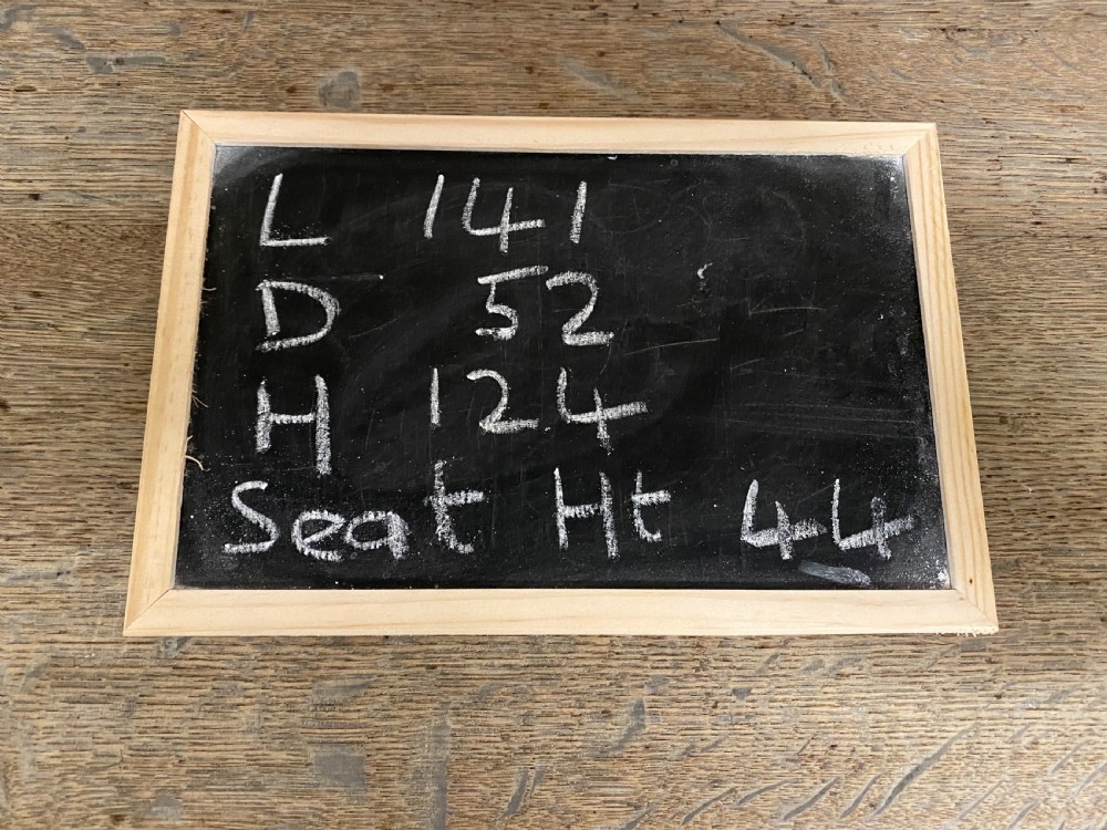 Bleached Oak Hall Bench View XII