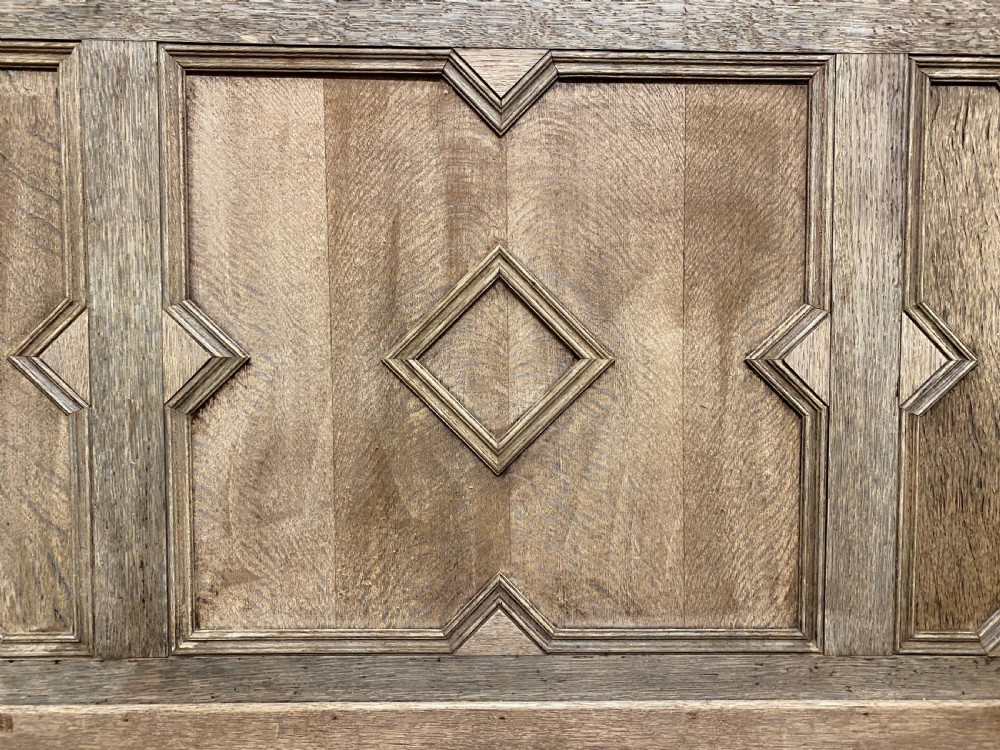 Bleached Oak Hall Bench View XV
