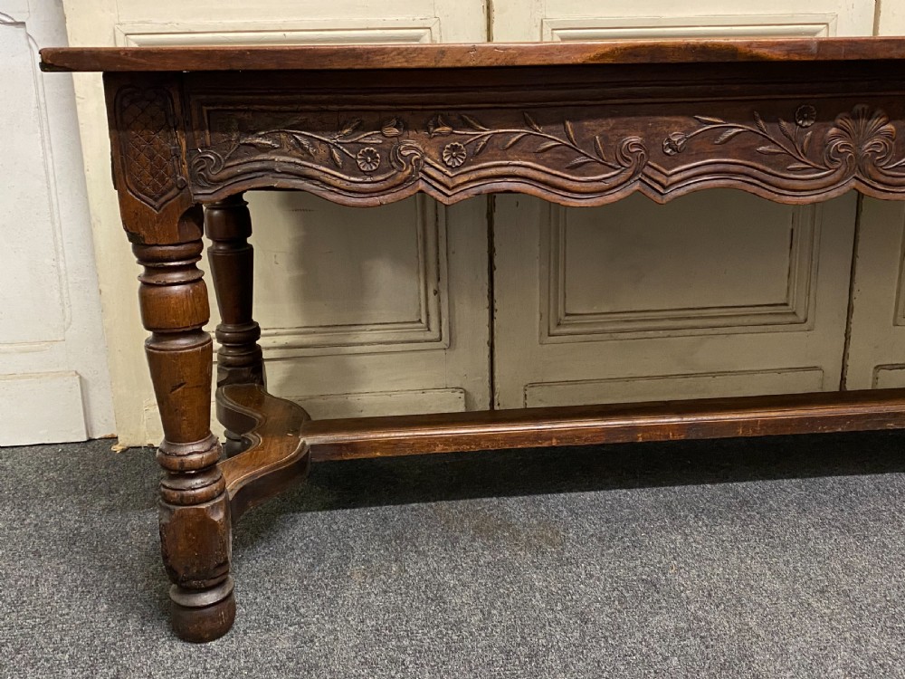 Early 18th Century French Walnut Console Table View IV
