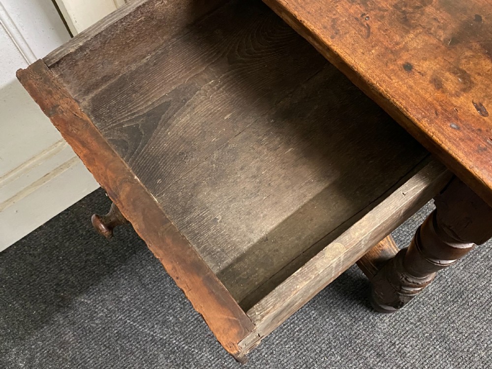Early 18th Century French Walnut Console Table View XIII