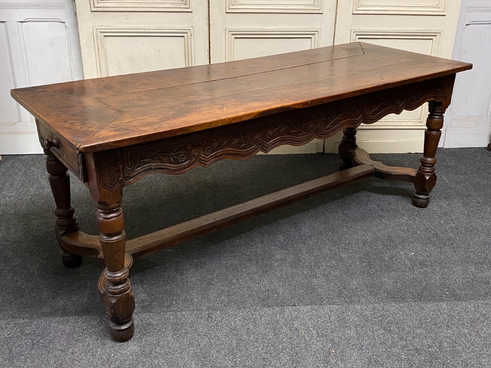 Early 18th Century French Walnut Console Table View XVI