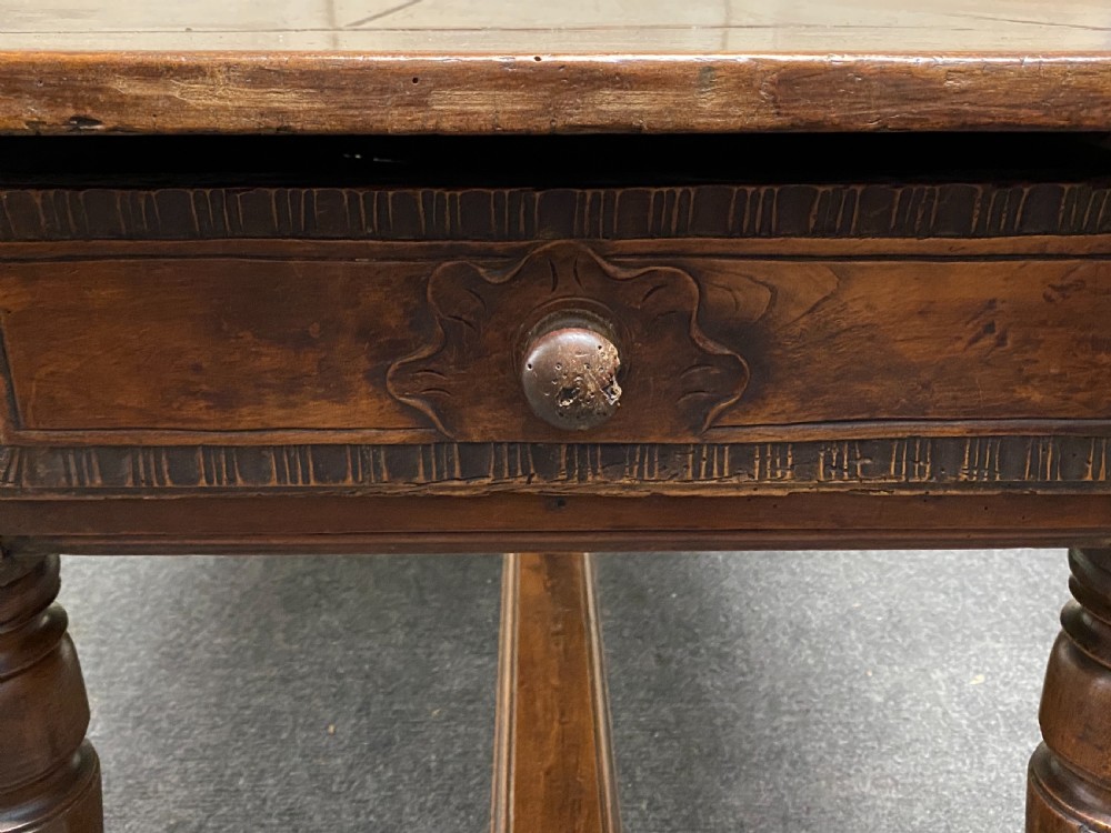 Early 18th Century French Walnut Console Table View XVII